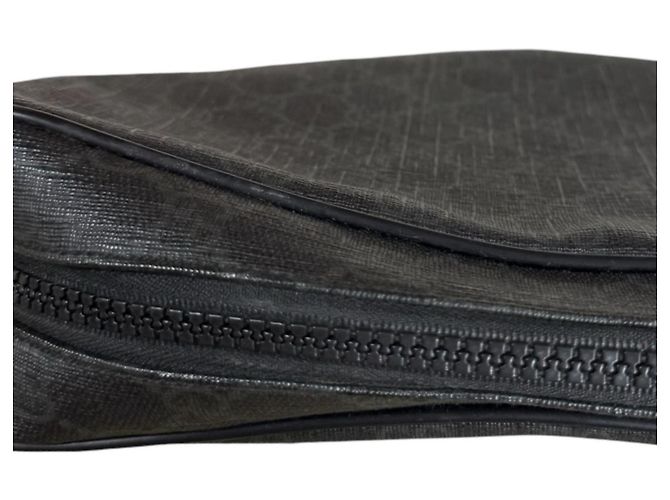 Borsa a Spalla Gucci GG Supreme Marrone - vista 15
