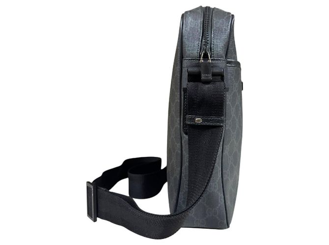 Borsa a Spalla Gucci GG Supreme Marrone - vista 4