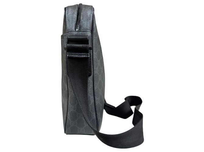 Borsa a Spalla Gucci GG Supreme Marrone - vista 5