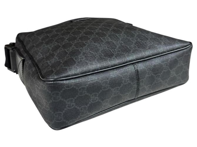 Borsa a Spalla Gucci GG Supreme Marrone - vista 6