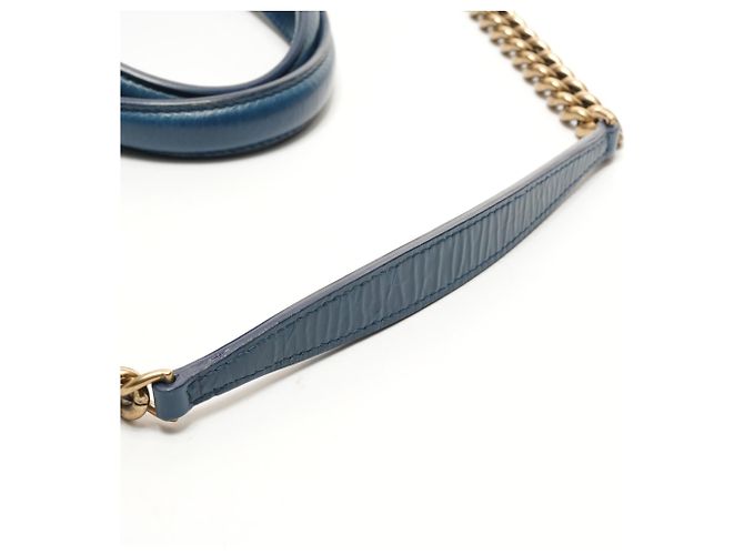 CHANEL 15 Serie 2011 Borsa Tote Blu - vista 12