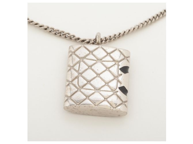 Bracciale in argento con charm della linea Cambon 05C 2005 di Chanel - vista 4