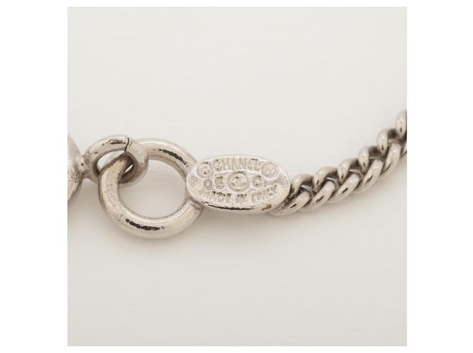 Bracciale in argento con charm della linea Cambon 05C 2005 di Chanel - vista 6
