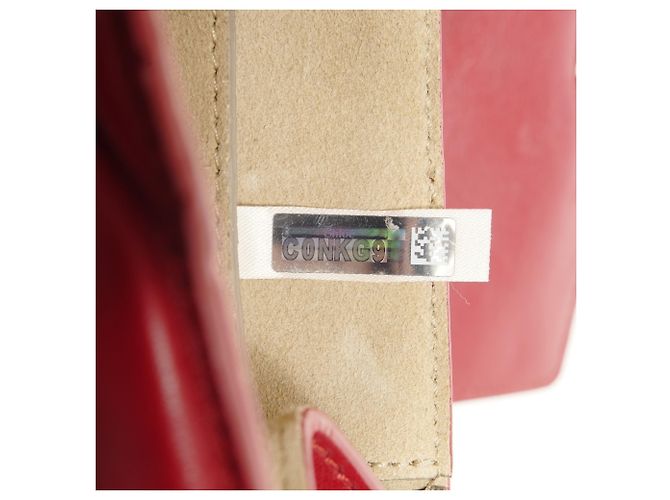 Borsa a spalla in pelle gioiello Chloé Drew 2 in 1 Rosso - vista 10
