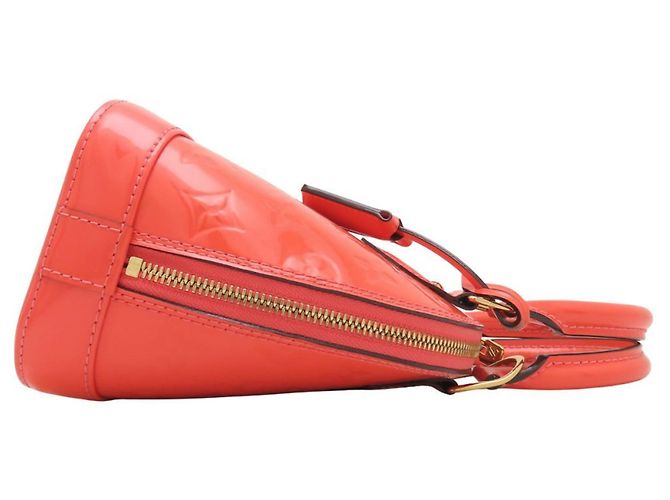Borsa Alma BB Vernis Louis Vuitton Rosa - vista 3