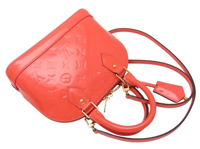 Borsa Alma BB Vernis Louis Vuitton Rosa - vista 5