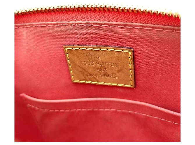 Borsa Alma BB Vernis Louis Vuitton Rosa - vista 7