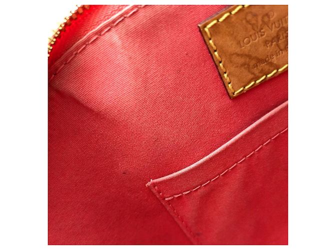 Borsa Alma BB Vernis Louis Vuitton Rosa - vista 9