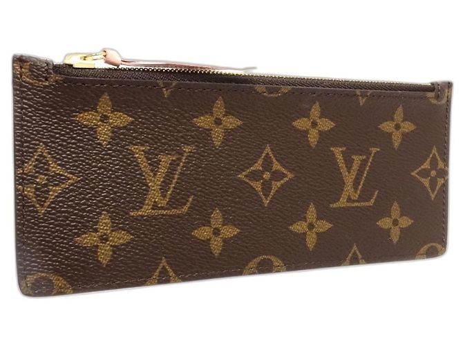 Louis Vuitton Monogramm Langwallet Braun Pink - Ansicht 13