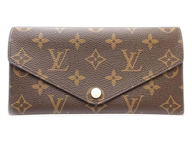 Louis Vuitton Monogramm Langwallet Braun Pink - Ansicht 2