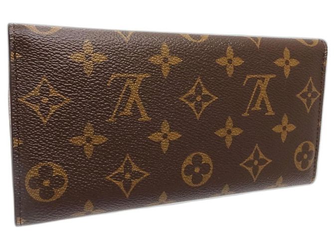 Louis Vuitton Monogramm Langwallet Braun Pink - Ansicht 4