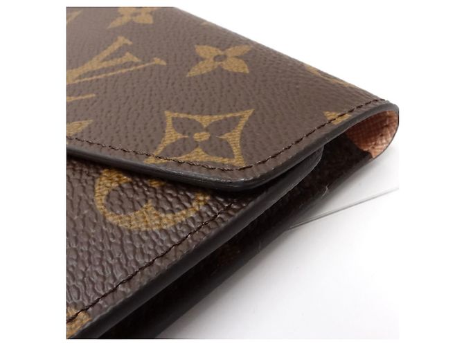 Louis Vuitton Monogramm Langwallet Braun Pink - Ansicht 5