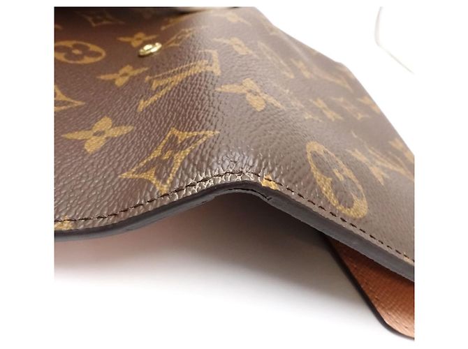 Louis Vuitton Monogramm Langwallet Braun Pink - Ansicht 6