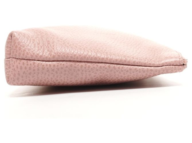 Pochette in pelle rosa Gucci - vista 4