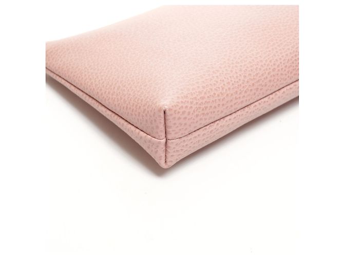 Pochette in pelle rosa Gucci - vista 5