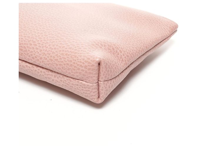 Pochette in pelle rosa Gucci - vista 6