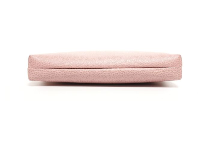 Pochette in pelle rosa Gucci - vista 7