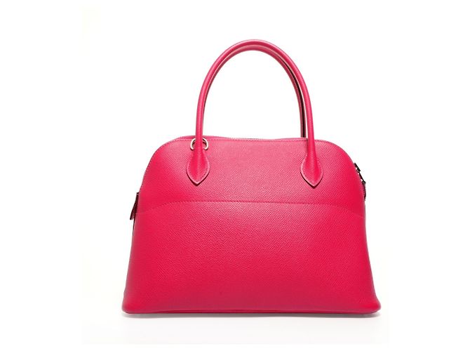Borsa Bolide 27 Hermès con timbro T del 2015 Rosa - vista 2