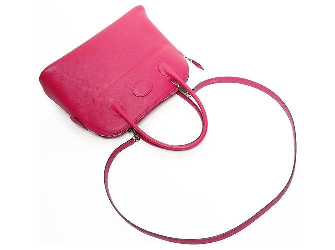 Borsa Bolide 27 Hermès con timbro T del 2015 Rosa - vista 8