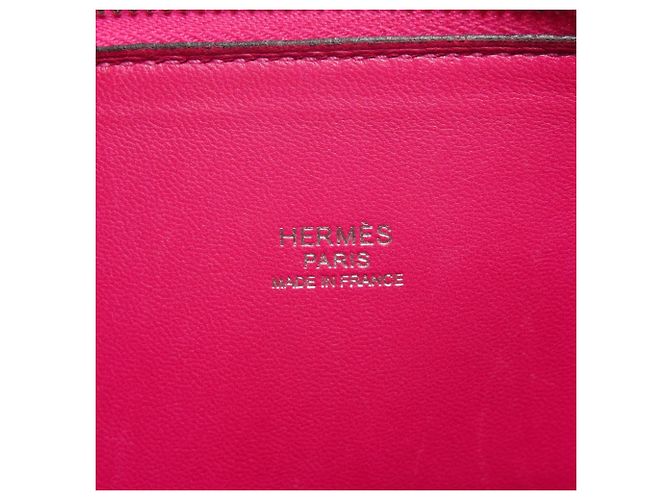 Borsa Bolide 27 Hermès con timbro T del 2015 Rosa - vista 9