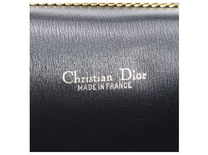 Borsa a spalla con catena a nido d'ape Christian Dior - vista 8
