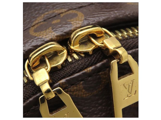 Zaino Palm Springs PM Monogram Reverse Louis Vuitton Marrone Nero - vista 11