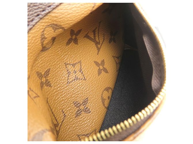 Zaino Palm Springs PM Monogram Reverse Louis Vuitton Marrone Nero - vista 9