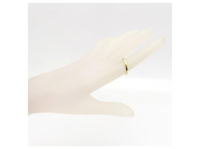 Anello in oro giallo Tiffany & Co. con diamanti D'oro - vista 3