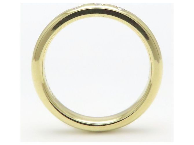 Anello in oro giallo Tiffany & Co. con diamanti D'oro - vista 5
