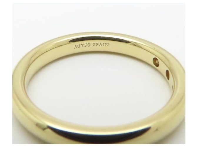 Anello in oro giallo Tiffany & Co. con diamanti D'oro - vista 9