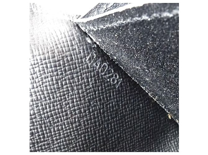 Brazza Louis Vuitton Damier Graphite 3D Long Wallet Black - view 10