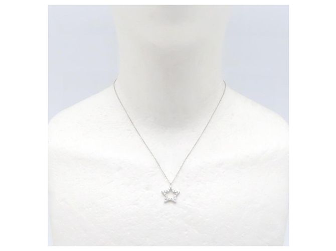 Tiffany & Co Collana Stella Tiffany in Platino con Diamanti - vista 3