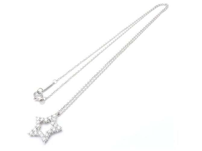 Tiffany & Co Collana Stella Tiffany in Platino con Diamanti - vista 4