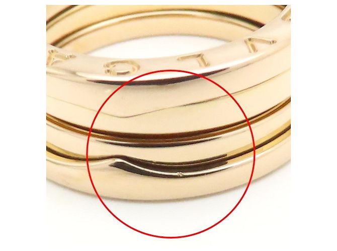 Bulgari Anello B.zero1 in oro rosa a 3 bande di Bvlgari D'oro - vista 12