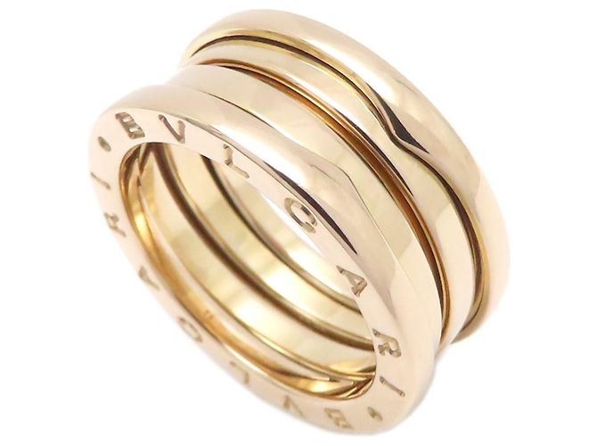 Bulgari Anello B.zero1 in oro rosa a 3 bande di Bvlgari D'oro - vista 2