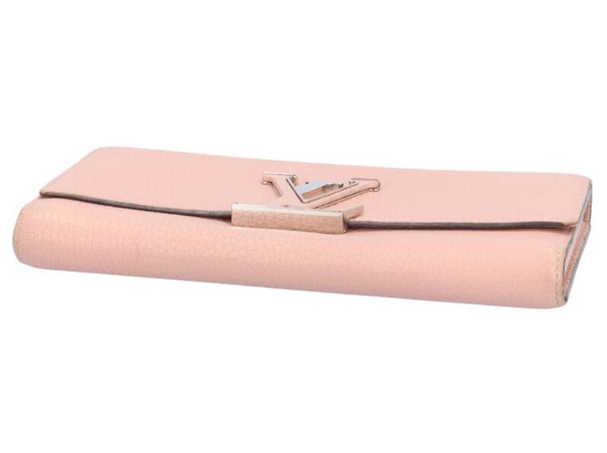 Cartera Larga Capucines de Louis Vuitton Rosa Multicolor - vista 4