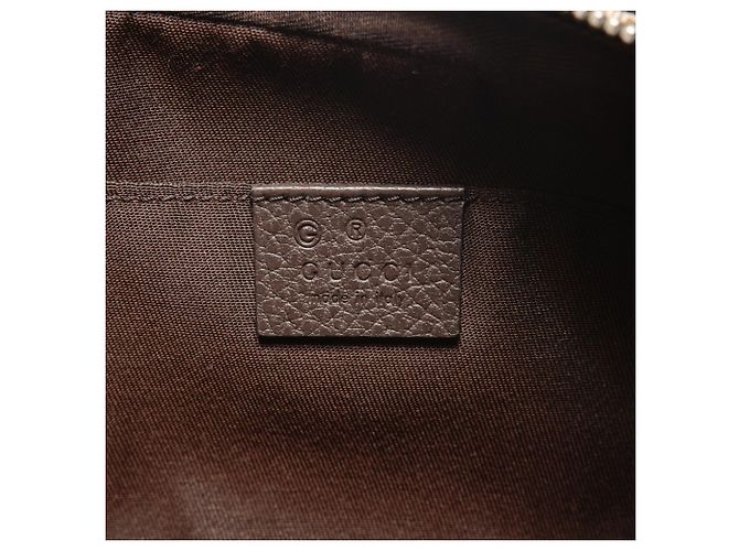 Marsupio Gucci GG in tela marrone - vista 9
