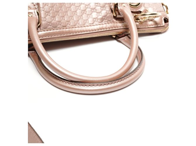 Borsa a Spalla Sukey in Pelle Micro GG Shima di Gucci Rosa - vista 12
