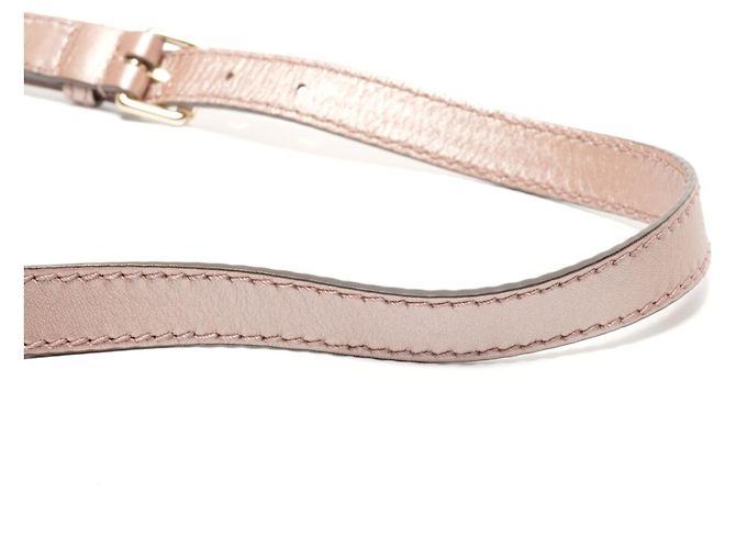 Borsa a Spalla Sukey in Pelle Micro GG Shima di Gucci Rosa - vista 13