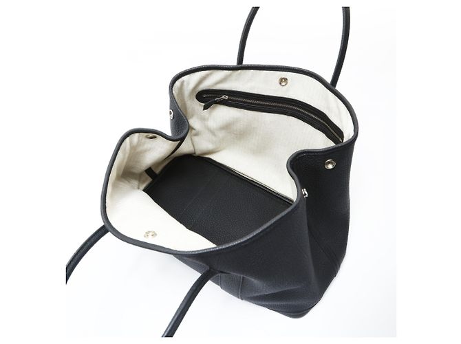 Borsa Tote Garden Party PM di Hermès Nero - vista 11