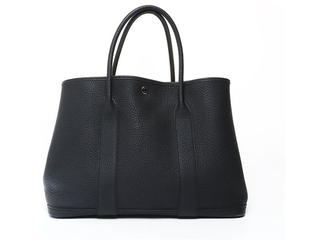 Borsa Tote Garden Party PM di Hermès Nero - vista 2