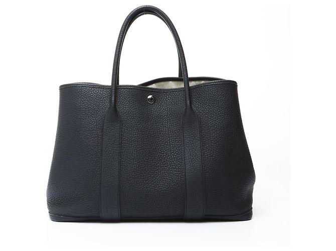 Borsa Tote Garden Party PM di Hermès Nero - vista 3