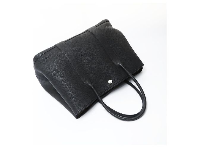 Borsa Tote Garden Party PM di Hermès Nero - vista 9
