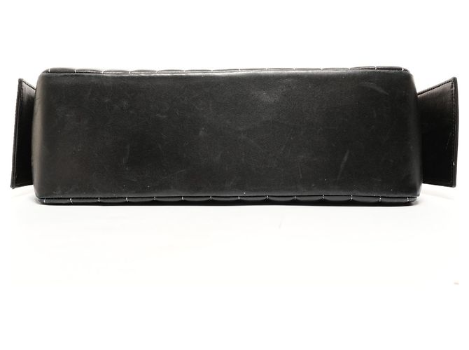 Borsa a Spalla in Pelle di Agnello Chanel Nero - vista 7