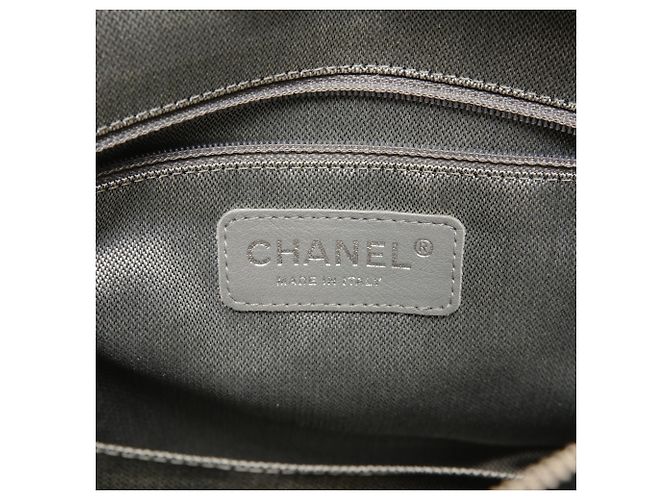 Borsa a Spalla in Pelle di Agnello Chanel Nero - vista 9