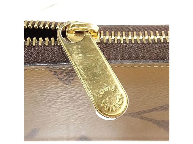 Cartera Zippy Louis Vuitton Castaño - vista 12