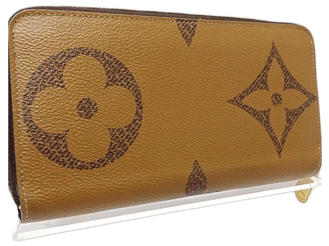 Cartera Zippy Louis Vuitton Castaño - vista 4