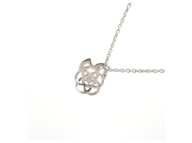 Collana Camelia in Diamanti di Chanel Argento - vista 8