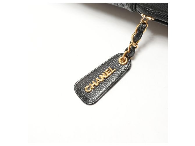 Chanel Caviar Turnlock Rucksack Schwarz - Ansicht 12