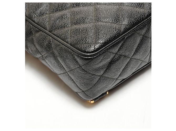Chanel Caviar Turnlock Rucksack Schwarz - Ansicht 4